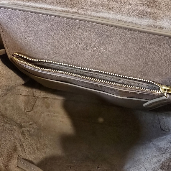 Mansur Gavriel Taupe Leather Backpack main image 4